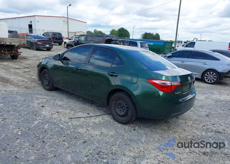 2016 Toyota Corolla Le z USA, uszkodzony, nr VIN 2T1BURHE9GC728983